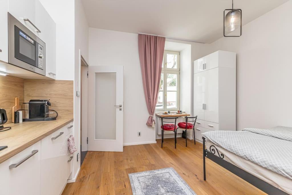 Cozy Quiet New Apartment In Karlin Square Prága Kültér fotó